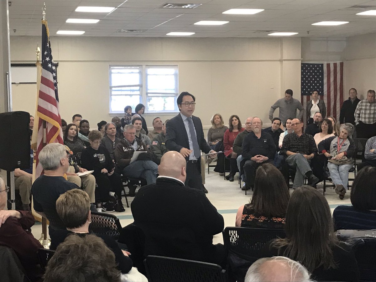 davidlevinsky's tweet image. . @RepAndyKimNJ holding his third town hall meeting since taking office this afternoon in Cinnaminson.