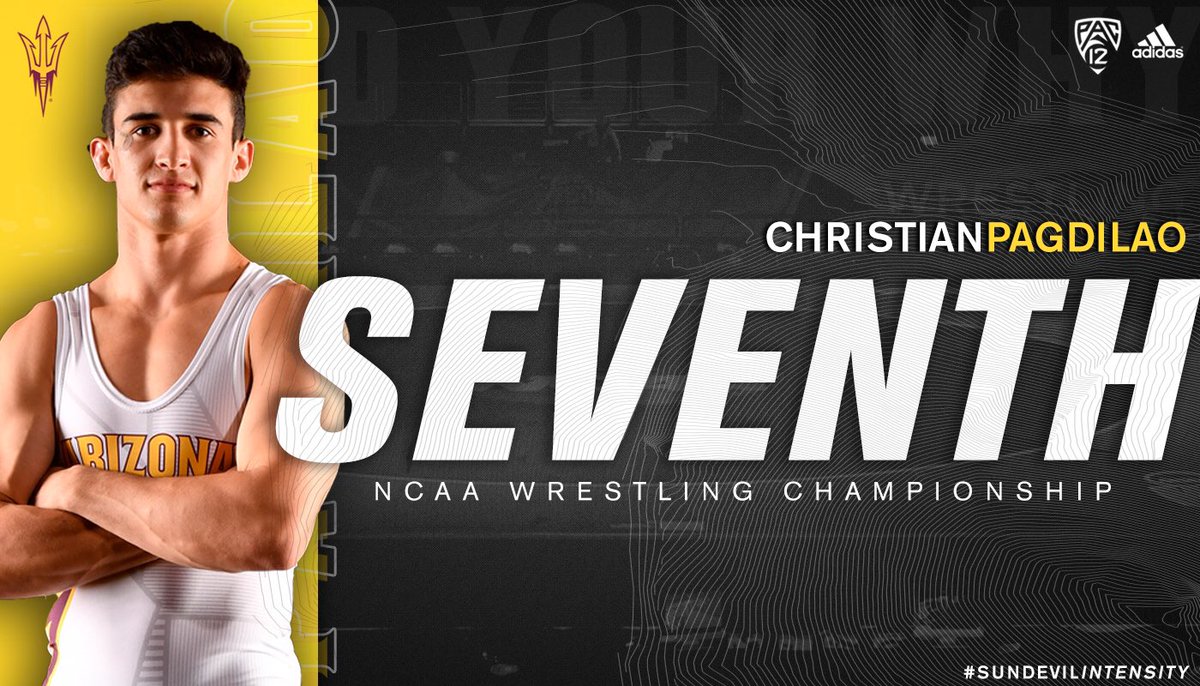 ASUWrestling's tweet photo. Christian caps off his career as an All-American with a 75% win pct.
Thank you for choosing to become a #SunDevil! 🙌
#SunDevil4Life
#SunDevilIntensity 💪 https://t.co/bspjayckte