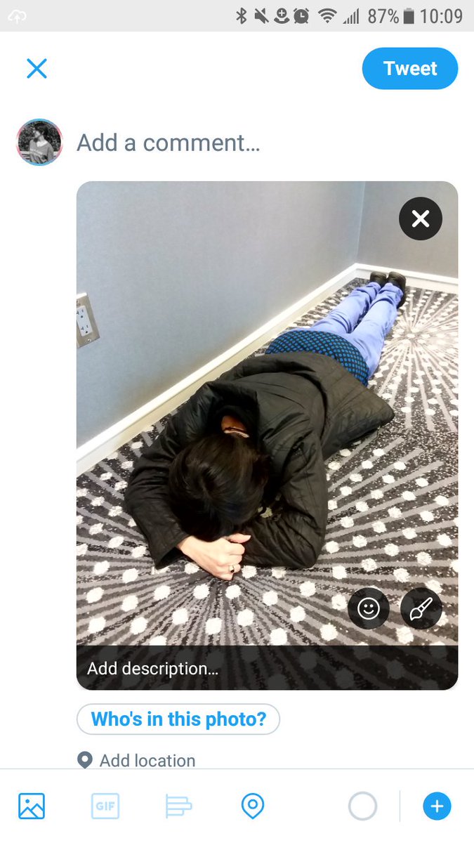 AccessNell's tweet image. Here&apos;s a step-by-step example of how to support #AcademicAccess through including #imagedescriptions on Twitter! Let&apos;s challenge #ableist assumptions about visual ability and make sure everyone can access the images we share during our conferences! #SfAA2019