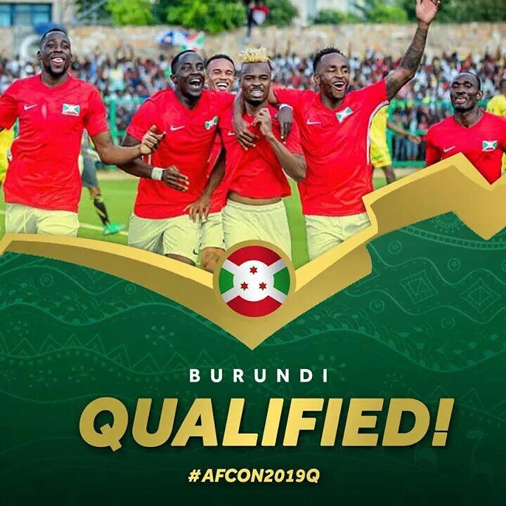 SBerahino's tweet photo. We just made history I can’t believe it🙌🏾🇧🇮 https://t.co/wy4mBlMXFR