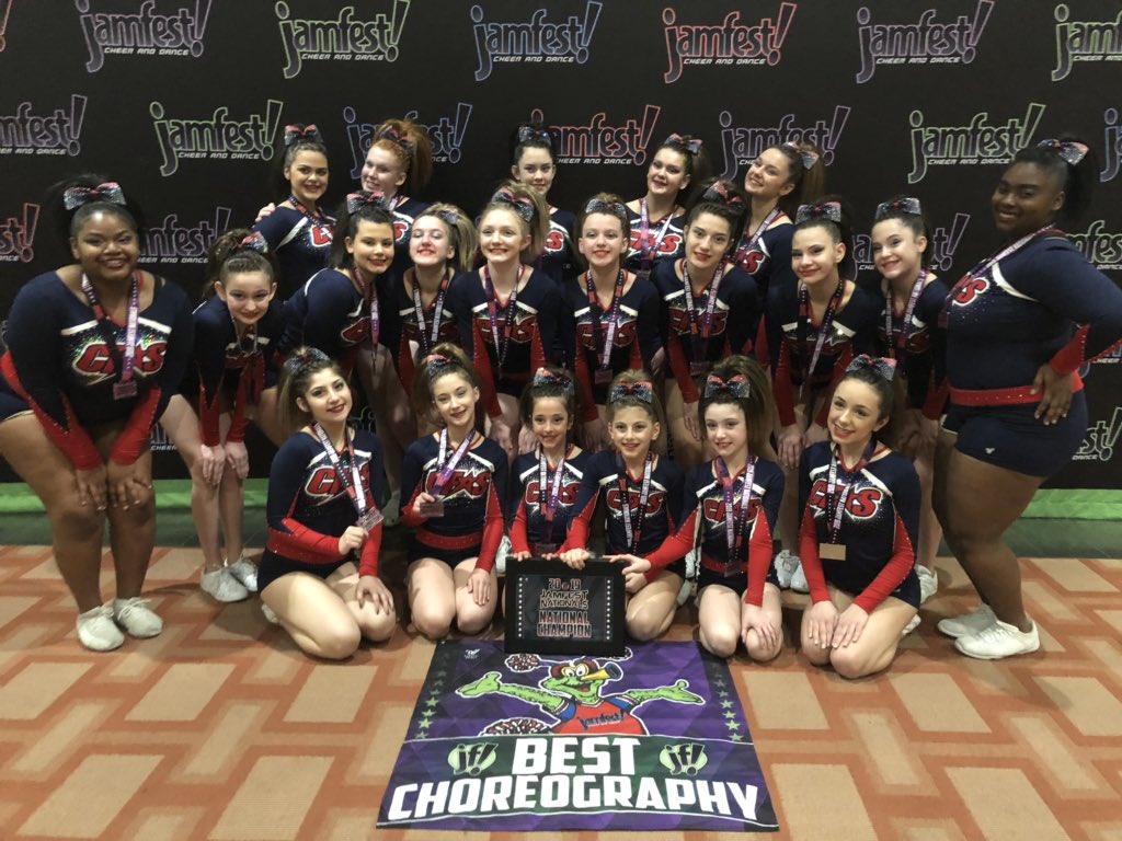 RadioMelissa's tweet image. So happy for my team for taking home @JAMfestEvents National Champions today! And Best Choreography