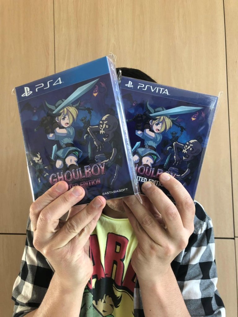 Dolores_Ent's tweet photo. Surprise!!!
A prize draw of the limited physical copy of Ghoulboy! 
 2 versions of #PS4 and 2 of #PSvita!
Announcement on 1st of April
To participate:
Follow @MasterHighscore 
RT this tweet and comment your favourite Arcade machine 
#retrogaming #pixelart #Ghoulboy #vitaisland https://t.co/3TlMobk0Jc