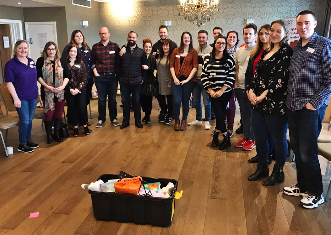 NDCS_UK's tweet photo. Thatβs a wrap on our family information day - thank you so much to all the parents who came! We hope you enjoyed the reading and play tips from Noel and the role plays didnβt put you off π #NDCSfamily https://t.co/xgHoc3NRcH