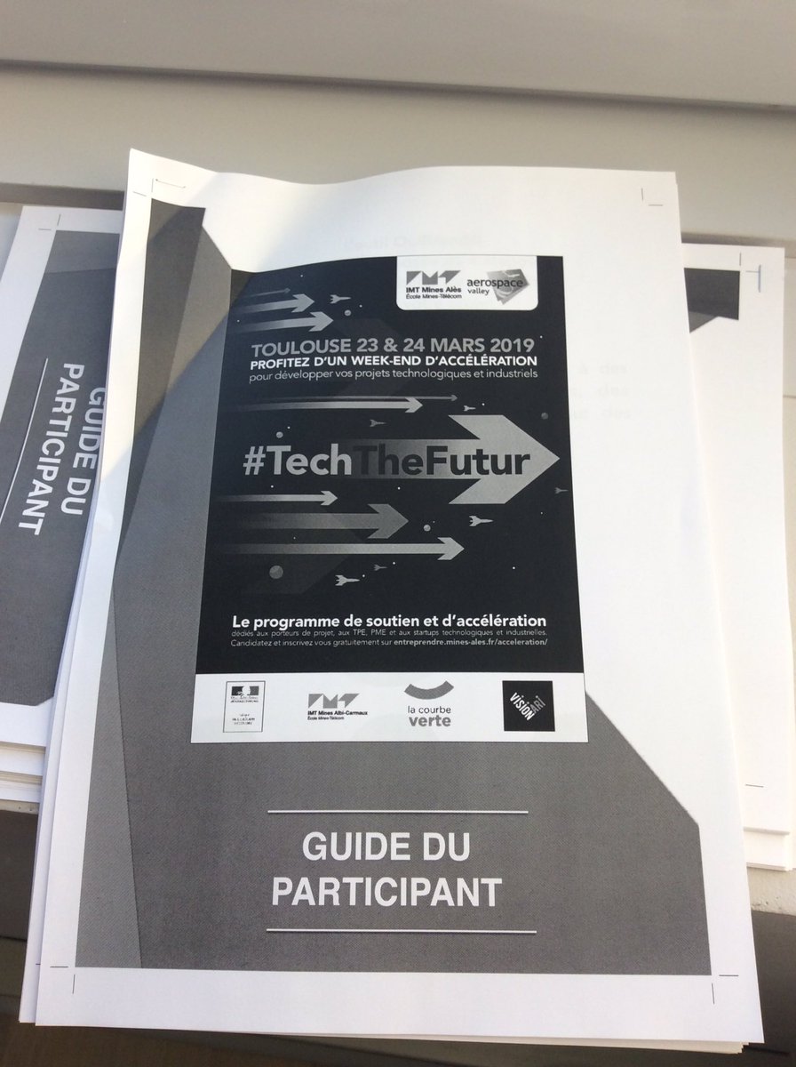 Pré jury de #techthefutur, LE moment important de ce programme d intelligence collective qui permet aux étudiants et aux entrepreneurs d'affiner et de booster leur projet. <a href="/IMTMinesAles/">IMT Mines Alès</a> @IMTMinesAlbi <a href="/AerospaceValley/">Aerospace Valley - Inactif</a>