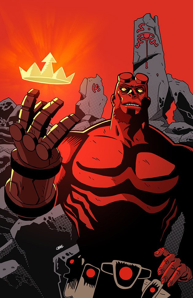 Cabbralcorp's tweet photo. More Hellboy! Happy #hellboyday #hellboy25 #darkhorsecomics https://t.co/NFeNltBAgg