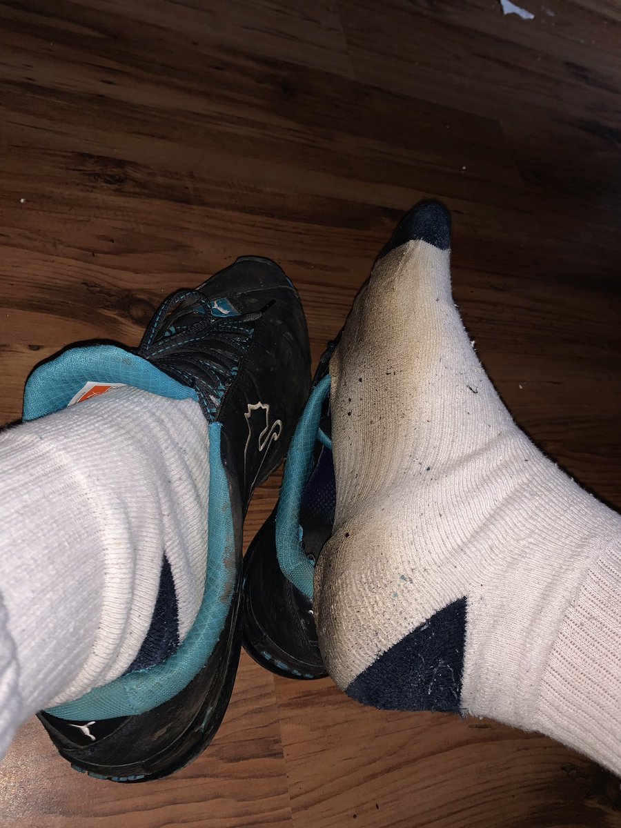 hmaster_ca's tweet photo. Well fags managed to destroy another pair of socks today and they are rank! Probably got another few days left to wear them before they are destroyed! Which fag wants to tribute to get their nose in them hit my DMs #findom #finsub #cashfag #cashpig #alpha https://t.co/tg1YWAKonG