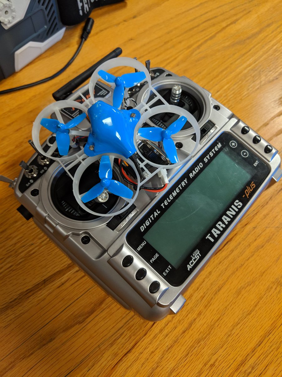This drone is called a Tiny Whoops - go ahead and do your worst, it can take it! <a href="/NorthCenPAECT/">NCPAECT</a>  <a href="/PAECT/">PAECT</a>