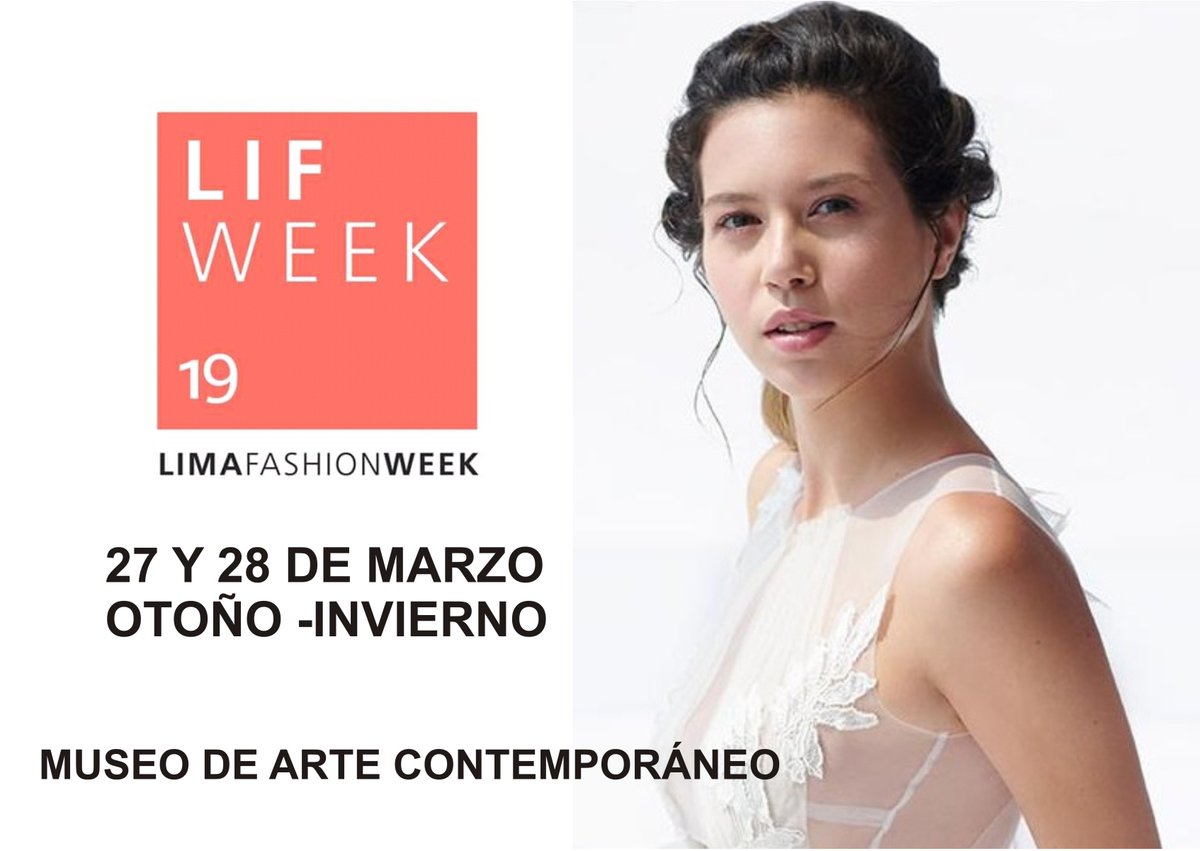 REVISTABOGAPERU's tweet photo. A pocos días de la semana de la Moda en Lima. Adquiere tus entradas en Teleticket https://t.co/M5RLMNafkg https://t.co/KwxDN3qirF