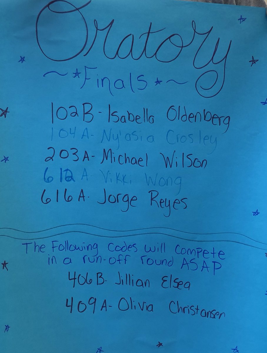 chsaaspeech's tweet photo. Original Oratory Finals, Congrats! #19costatespeech #copreps https://t.co/SjqGzaN0Aj