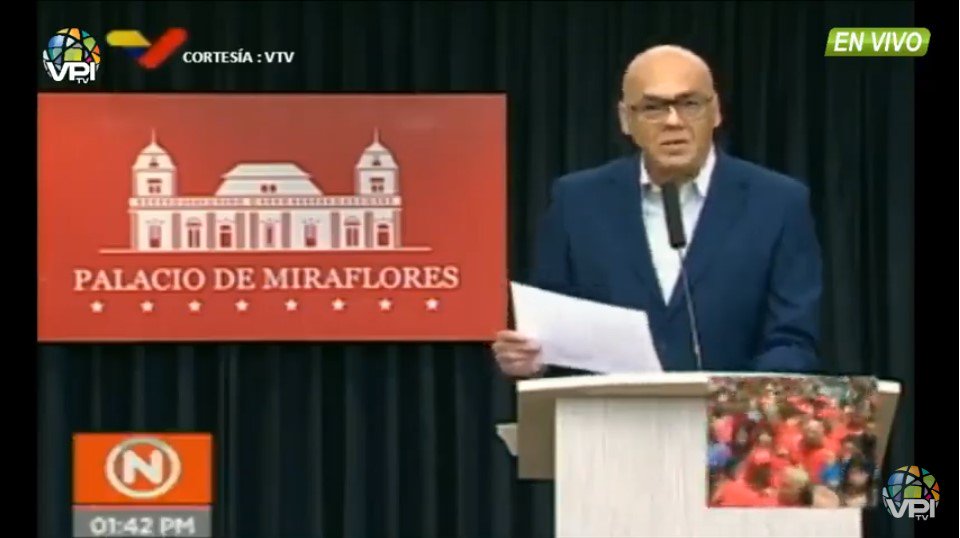 ReporteYa's tweet image. #23Mar Jorge Rodríguez: "Juan Antonio Planchart Márquez está pichándole millones de dólares a Guaidó".  - @VPITV