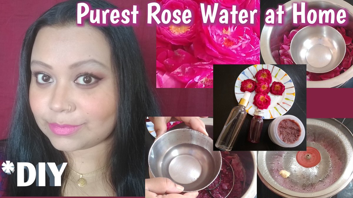 Homemade Pure Rose water. Complete process & Demo. Watch
youtu.be/dFokaL8TBuI
#skincare #homeremedies #diy #rosewater #glowingskin #clearskin #beautyhacks #smallyoutuber #youtuber #indianyoutuber #youtubeinhindi #makeupideasbygk
@YouTubeIndia @YTCreators @YouTube