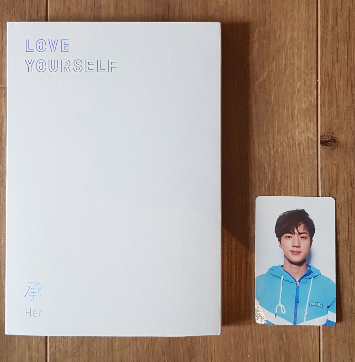 BTS - Love Yourself : HerPhotocard : JinFavorite Song : Sea