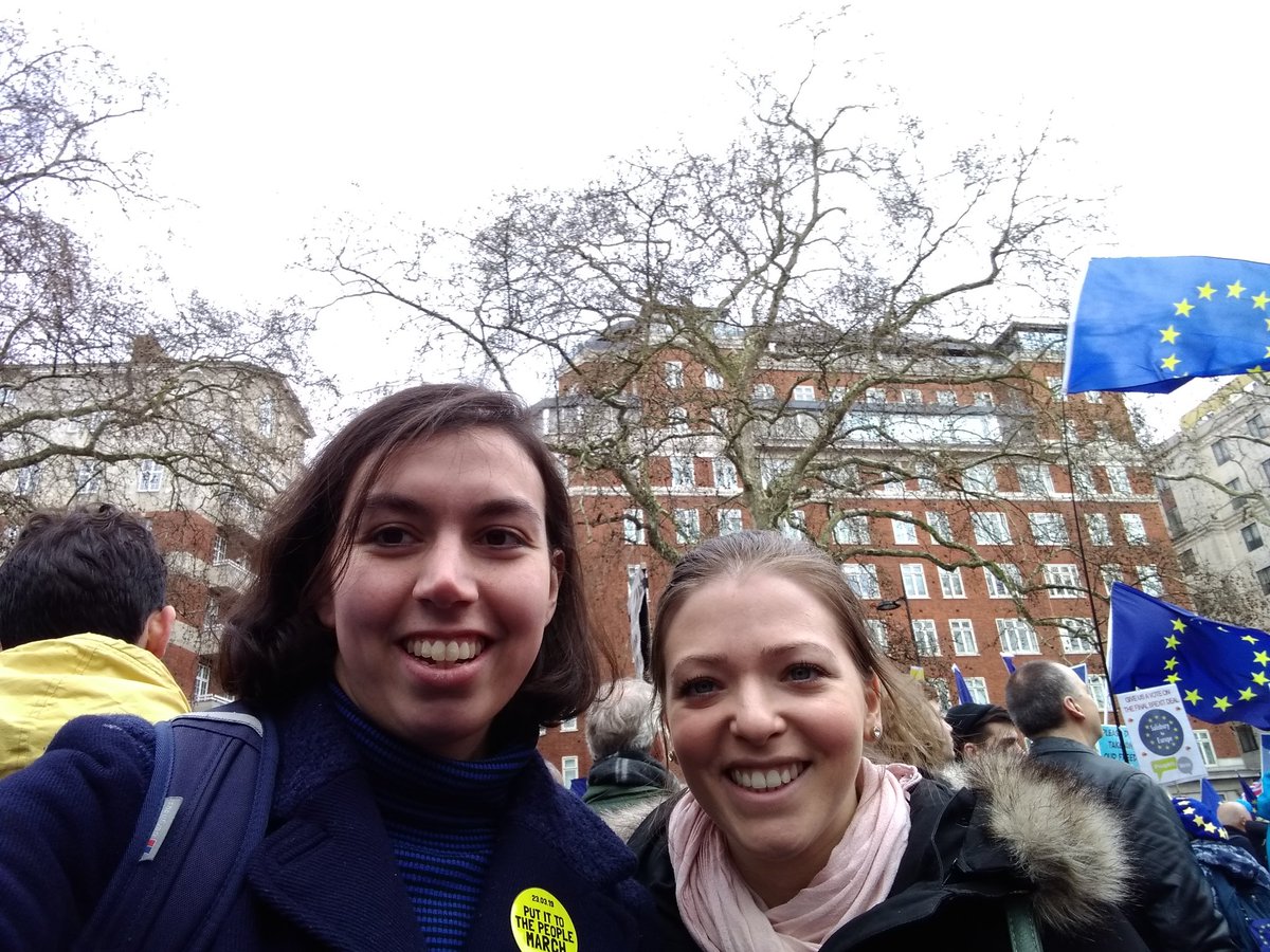 AJHiggins12's tweet photo. Really part of something, with 1million others at #PeopleVoteMarch! #StopBrexit and personally #scientists4EU https://t.co/NSHUDcXF7o