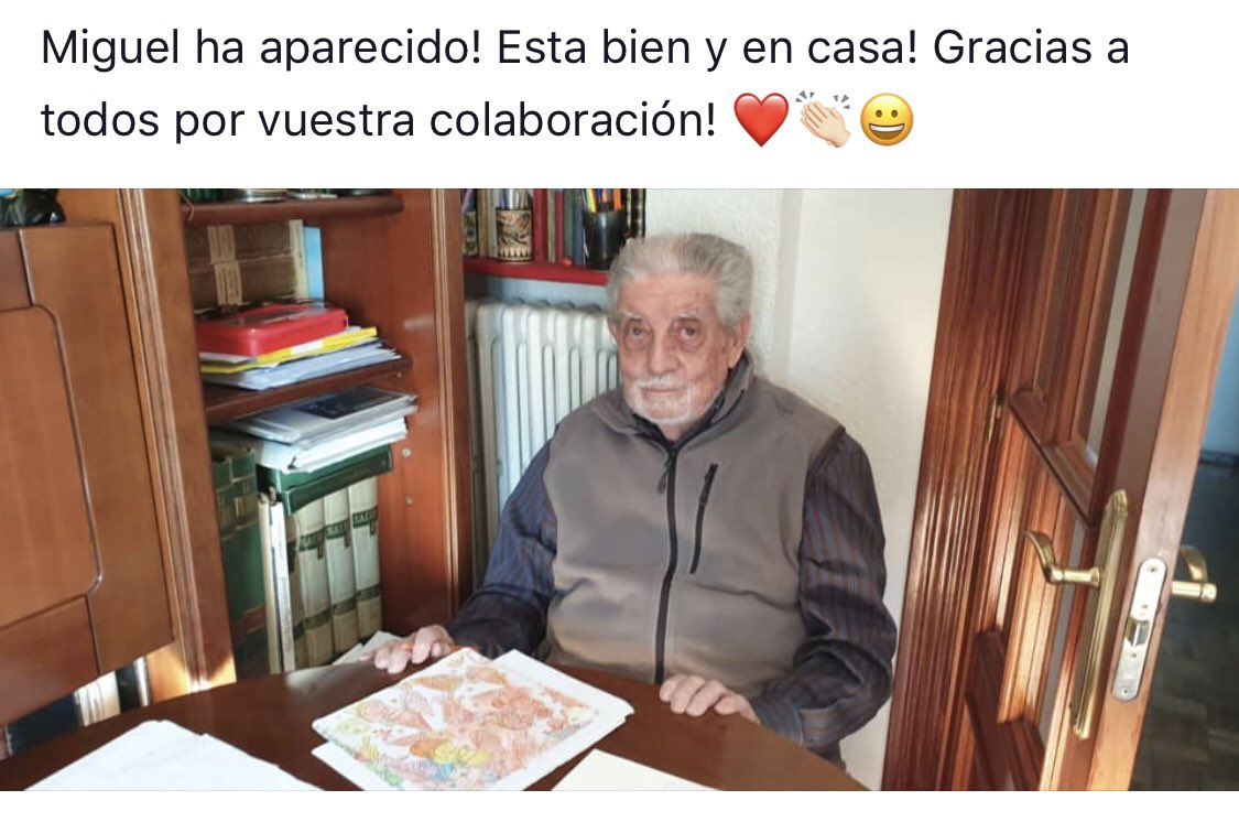 NeurovidaTyC's tweet photo. Gracias por vuestra difusión! Ya está en casa! 😊👏🏻 https://t.co/rd4gRmZcnf