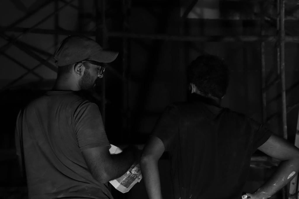 BengaluruNift's tweet image. Unveiling the campus facade wall, luminously designed by @WorldOfHalahala on interweaving and on the foundress Pupul Jayakar. Inheritance story;Legacy proud. Executed by the students ably supported by Noel Abraham. @susanthomasirs #wallart #wallnuts #dreamproject #gratitude