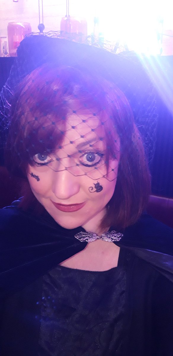 PetiteUllaloom's tweet image. What a frightfully good time I had being Martha Creep meeting tons of children who joined my School for Witches at the awesome Open House for the equally awesome @LivEveryPlay #spookystorytelling in honour of #TheWorstWitch