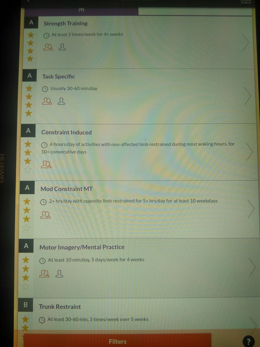 munoz_nieves's tweet photo. #ViaTherapy #PivotDesignGroup Utilísima #App para guía de prácticas basadas en la evidencia en #Rehabilitación  #miembroSuperior #Ictus #OccupationalTherapy https://t.co/CkaFDOFaor https://t.co/ycj5xhbmzp