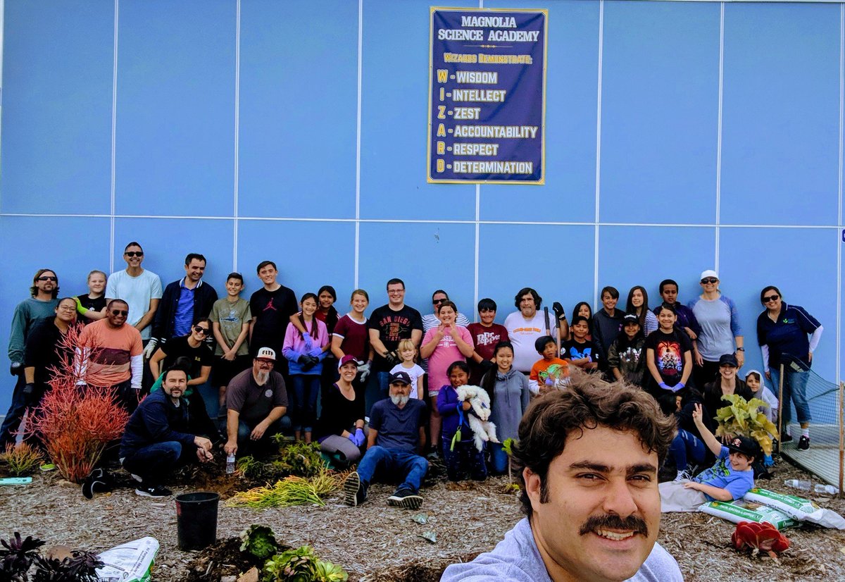 nelliewale's tweet photo. Campus Beautification 2019 Group Photo! Thanks team all for all the hard work, sweat, and blisters to give our campus a gorgeous face-lift! 😂 #msasdonaroll https://t.co/het0Nl18IK