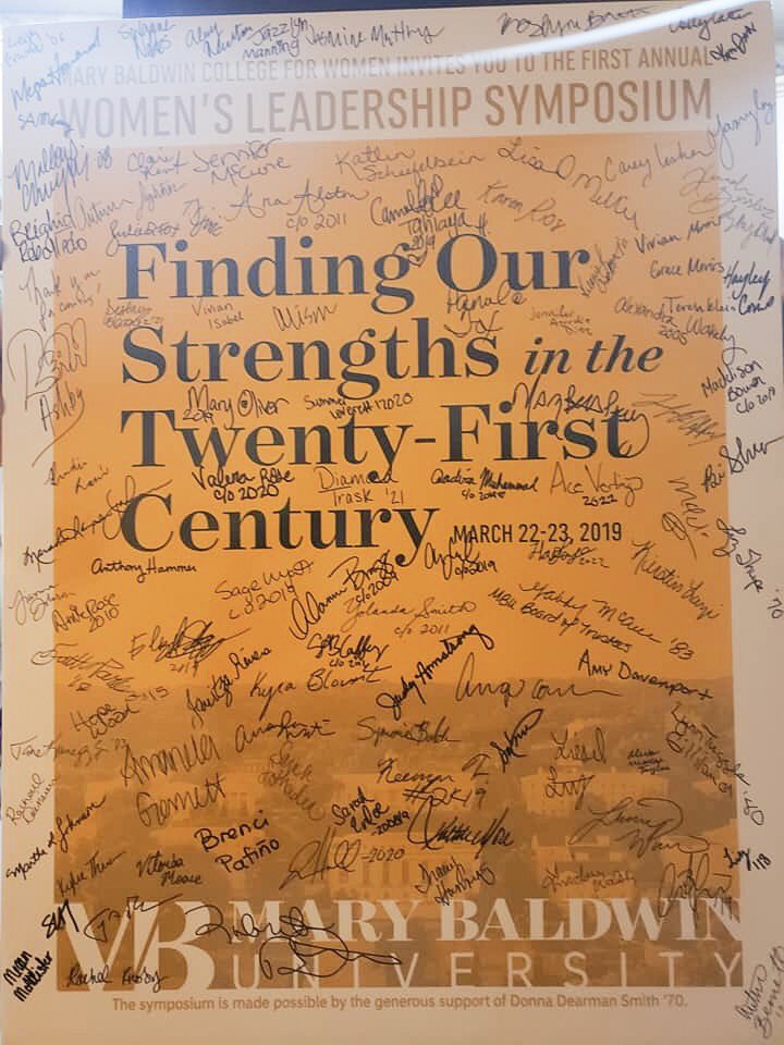 MaryBaldwinU's tweet photo. What an amazing weekend so far at our first annual #MBCW Women’s Leadership Symposium! Share your pics from the weekend with #MBCWSymposium. #MBUfamily #MBUstudents https://t.co/ftLe7uiQmY
