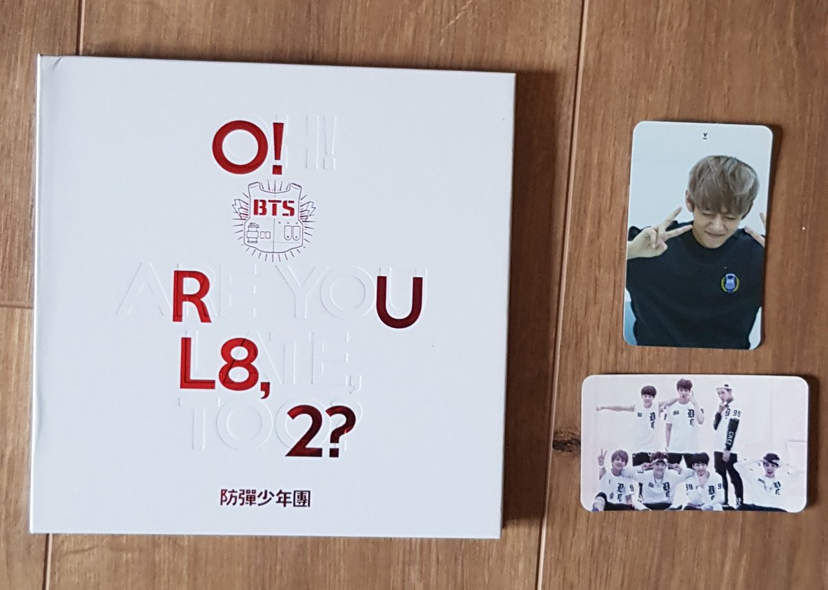 BTS - O!RUL8,2?Photocards : Tae & groupFavorite Song : Coffee