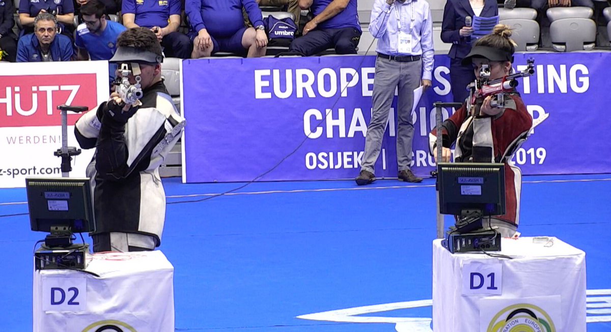 Coninews's tweet photo. Tiratori ancora a segno! ๐๐ฎ๐น
Agli Europei di Osijek Petra #Zublasing e Marco #Suppini sono d'ARGENTO nella gara mista di carabina 10 metri! ๐ฅ
๐ https://t.co/YKddtA81yd
@uits_sport https://t.co/lLNBZtf4dV