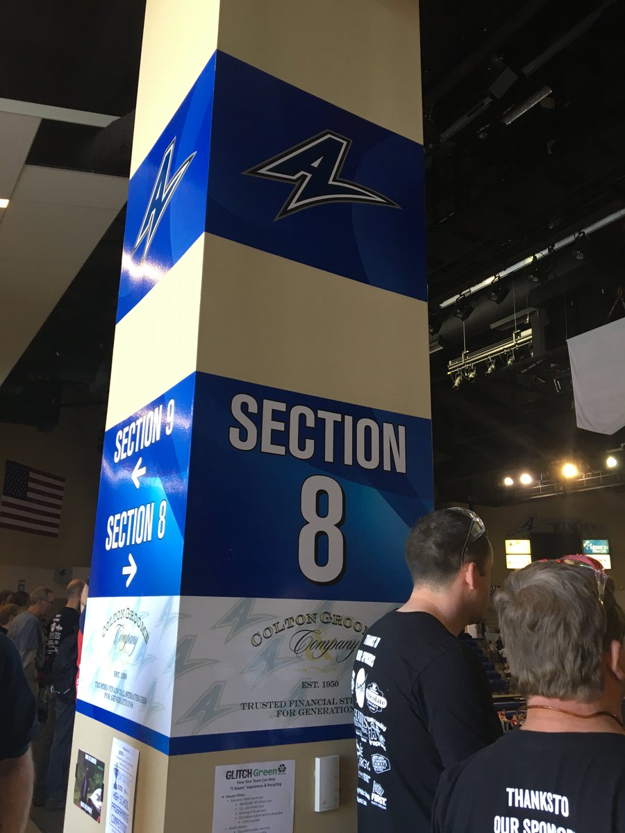 UNC Asheville Districts are a go! Come find us in section 8 of the arena to write about the importance of the FIRST program! We want to hear all of your stories about how the program has impacted you. The letters written will be sent to Raleigh to our Represnetstives #firstncac
