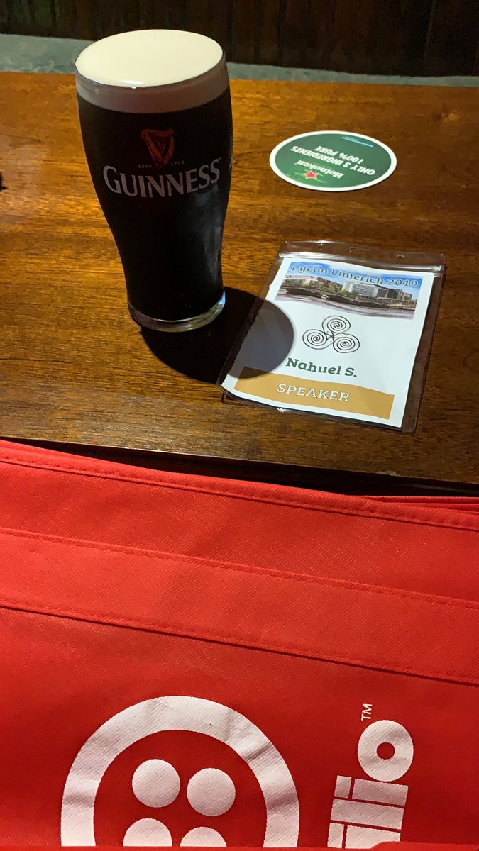 highburyterrace's tweet image. #pyconlm talk about Twilio SMS app with flask done. Next: Guinness! #pycon