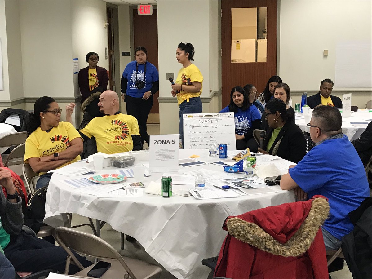 TheCoalition_DC's tweet photo. Ward 5 table mentions affordable housing and stronger public transit needed https://t.co/qNWX54uicF