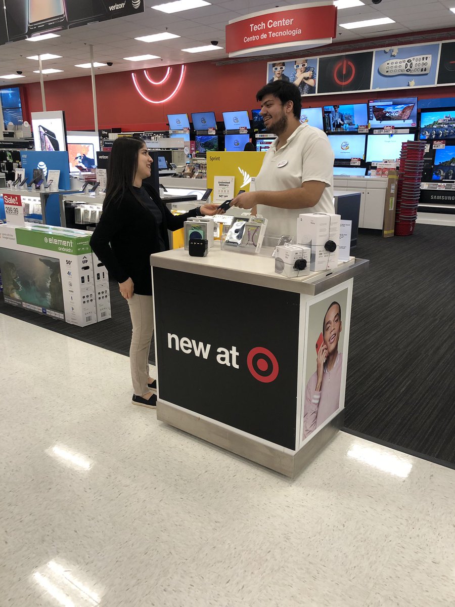 carlangas208's tweet photo. Looking for new phone accessories #heyday, looking for a #googlehome, or looking for a new cosmetic item come to #T2078 and try something new. #target #demo #sellsellsell #WorkSomewhereYouLove #chicagotarget https://t.co/fMjAedWGKZ