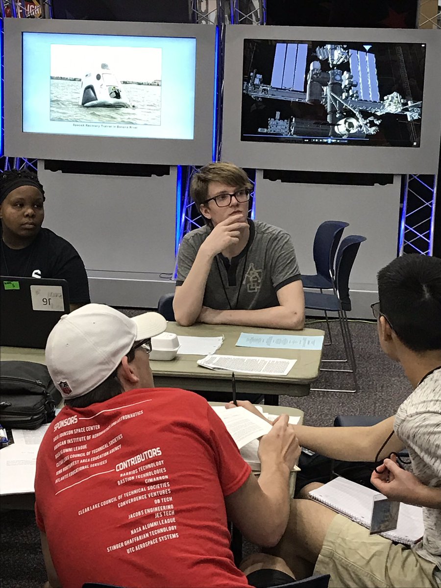 Taylor3Glenn's tweet photo. Design phase well underway. We are after lunch with KPark & KHS students in every company at JSC Space Settlement design competition. #WeAreKPark #JSCSSDC19 https://t.co/ejCeEkYkQx