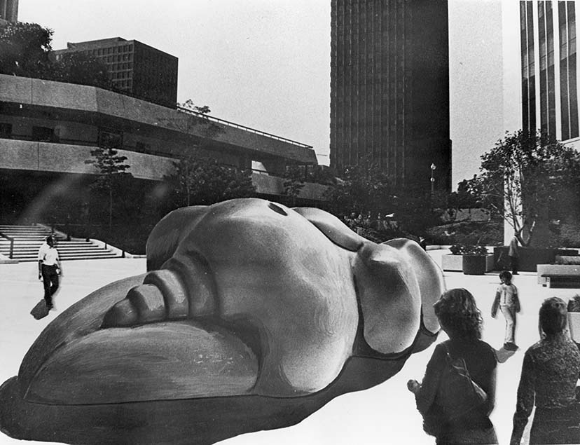 TheProspectNY's tweet photo. Today, at the @nashersculpture Center, Judy Chicago spoke of her famed work that set the foundation for the feminist art movement. Chicago paved for the way and inspired many to fight for equality. Below is an illustration of a proposed sculpture from Chicago from 1977. https://t.co/BUu59qqmFj