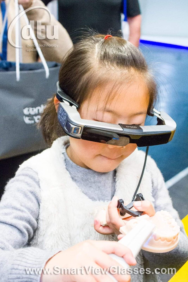 dtu_srl's tweet photo. Kid proof .... Passed 👌 fun, easy, enjoyable with #SVGbyDTU
.
@EpsonItalia @epson @MoverioUSA @MoverioNews @dtu_srl #smartviewglasses @EpsonAmerica @EpsonValerie @WTEric @leyvaleyv @CarestreamDentl #dental #dentistry #dentist #ios3d #cs3600 #intraoralscanner https://t.co/BhADvWH4Z3