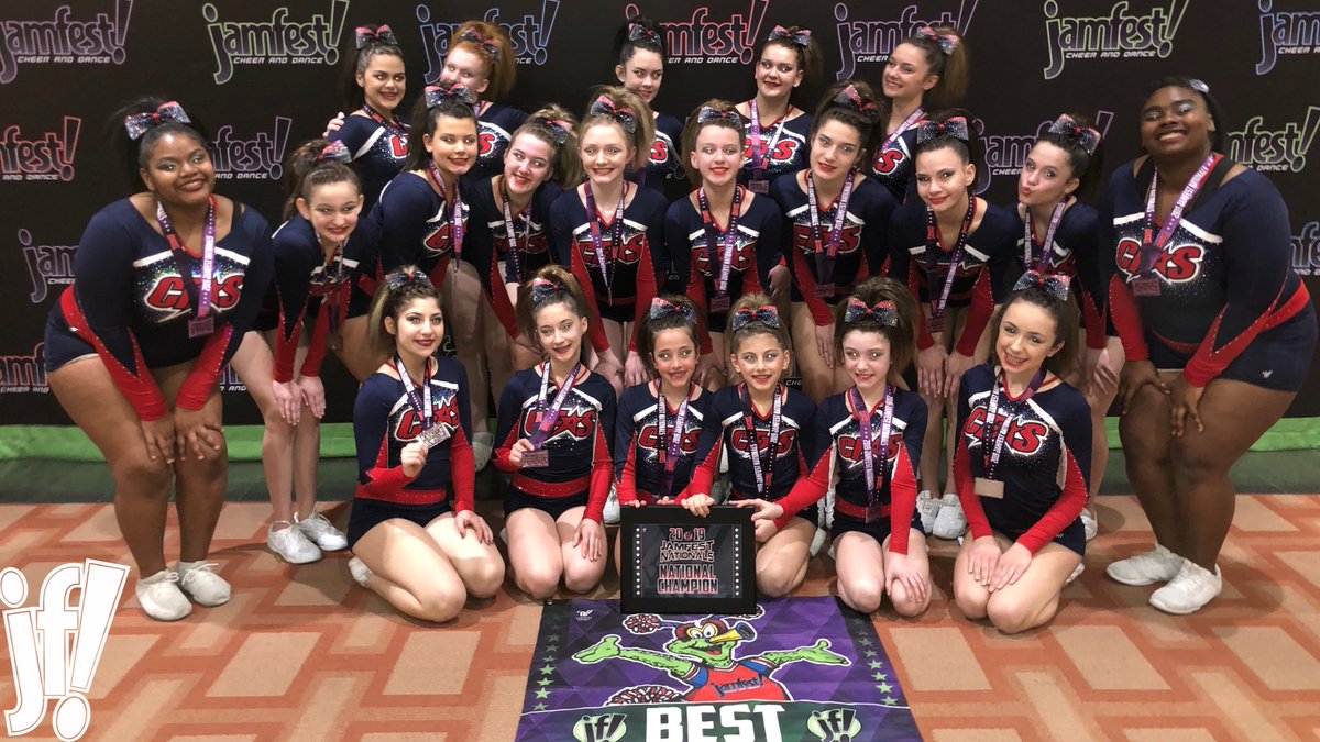 JAMfestEvents's tweet image. Congratulations to those who are walking out as 2019 JAMfest Boston National Champions🥇Check out some of our Best Choreography recipients too👍🏽 Shout out to the Grand Champions of 1.1 @ECE_cheer - Smoke! #JAMfestBoston
