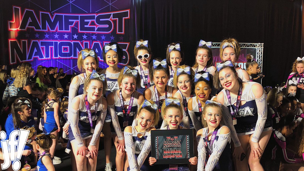 JAMfestEvents's tweet image. Congratulations to those who are walking out as 2019 JAMfest Boston National Champions🥇Check out some of our Best Choreography recipients too👍🏽 Shout out to the Grand Champions of 1.1 @ECE_cheer - Smoke! #JAMfestBoston