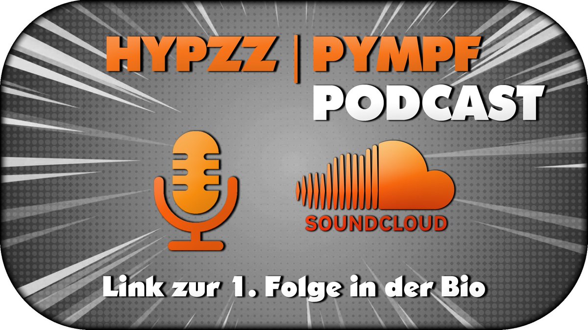 PYMPF's tweet photo. Überraschung! Wir hatten Bock auf nen Podcast und hier ist er! Checkt die erste Folge ab, wenn ihr Bock auf Bullshit habt! ➡️ https://t.co/wIHYxw3Wsh ⬅️ Und lasst den lieben @MHypzz und @jrklofficial ein wenig Liebe da ❤️🎙️ 

#GermanMediaRT #Podcast #SoundCloud #Bullshittery https://t.co/j3xtKeEXcK