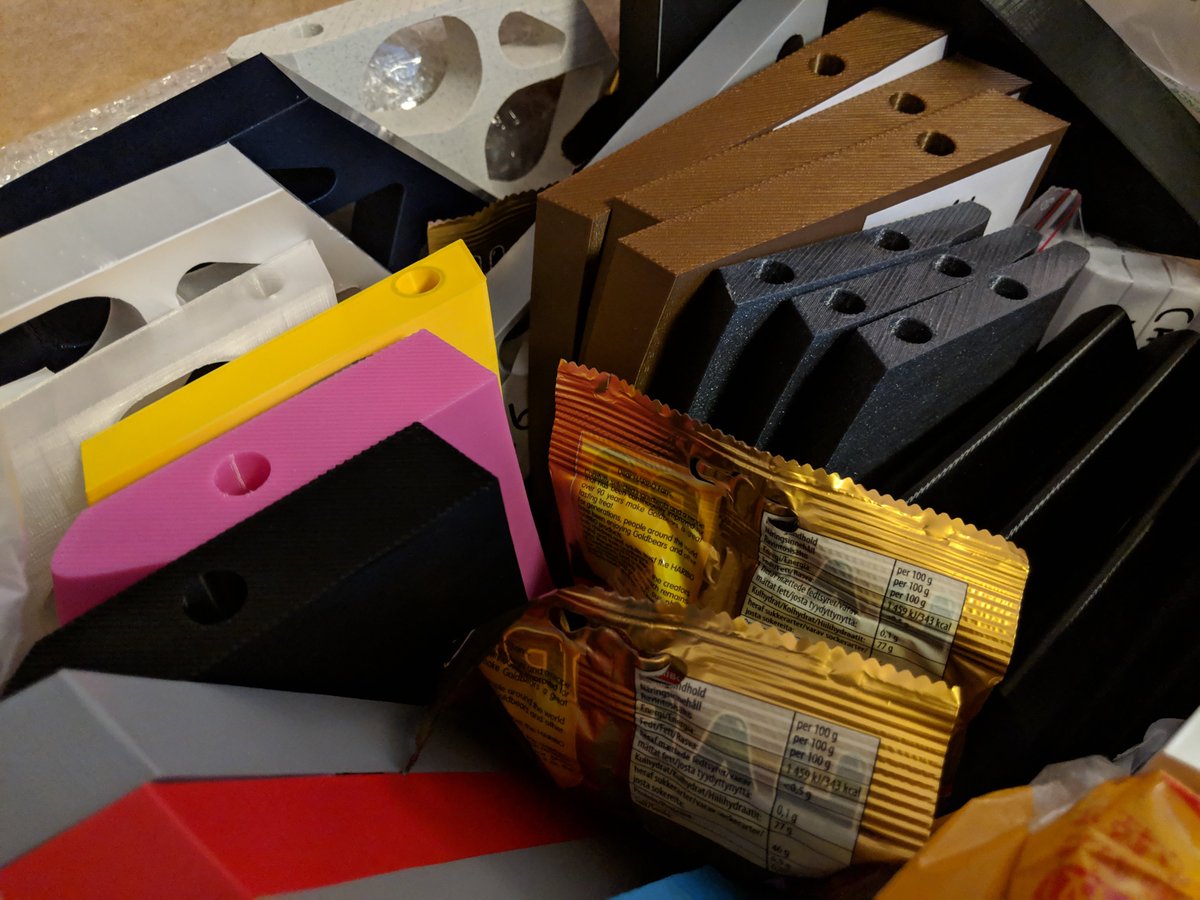 3DMeetupSweden's tweet photo. We've got yet another epic delivery of parts for the #3DMS2019 printing project (#3DMSPP). This time it's from Rikard Nilsson who has taken upon himself to print a total of 27 parts. Thank you so much! Visit out website to sign up: https://t.co/7EljrBX5bP https://t.co/Zn9YBn8R3e
