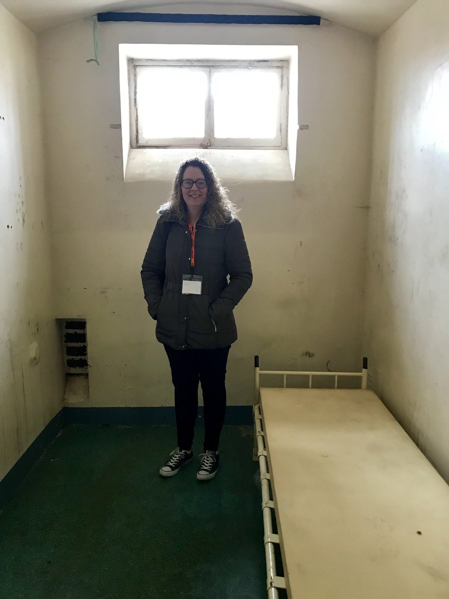 CatrionaWheeler's tweet photo. Had the best day, tour of Shrewsbury prison followed by Italian for lunch with fab company! 😍 #danaprison #shrewsbury #jailhousetoursdana @JailhouseTours https://t.co/nsxX1tfH0A