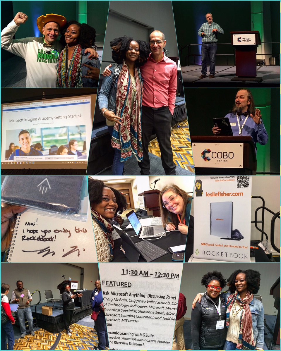 FlyMai16's tweet photo. #MACUL2019 was pretty lit this year!! โจ๐ปโจ๐โจ๐กโจ @ronihabib @LeslieFisher @MicrosoftEDU @microsoft @microsoftstore #MicrosoftLearningConsultant @stephenritz @greenBXmachine @gerrybrooksprin @MACUL #Detroit https://t.co/3ioDwuhR3A
