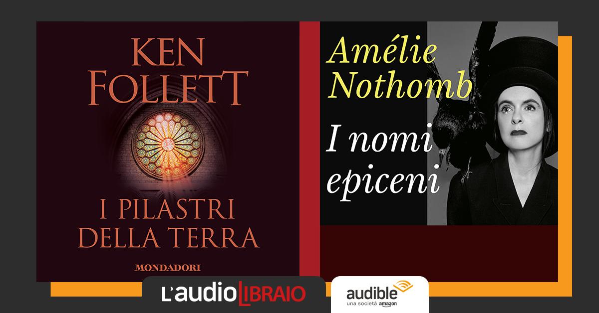 illibraio's tweet photo. Ken Follett e Amélie Nothomb sono i protagonisti della nuova puntata dell'#Audiolibraio: ascoltate ora un estratto e scoprite tante curiosità su due titoli amatissimi, "I pilastri della Terra" e "I nomi epiceni" 🎧 @PianoPItalia @AudibleIt @cannese
https://t.co/ryXdLo9gJK https://t.co/sFepJXoqiQ