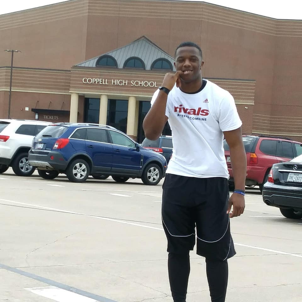BerryBirden's tweet photo. The @Rivals @RivalsCamp gave the inspiration I needed spring here and I'm finna get 10× stronger and faster I'll be back #RivalsCombine https://t.co/GzCxl3Y7ln