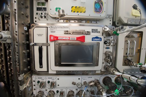 MadeInSpace's tweet photo. Today marks 3 years since the historic launch of our Additive Manufacturing Facility (AMF) -- the first commercial 3D printer on @Space_Station. Check out the thread below to learn more about this pioneering technology! #HappyAnniversaryAMF #buildabove https://t.co/zAPXqdEKhr