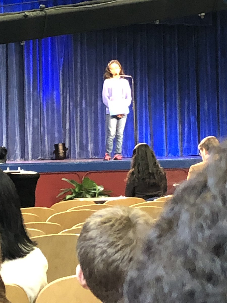 emilyjalnos's tweet photo. So proud of our very own Trisha B! She worked so hard. I have a good feeling she will be back next year! #houstonmediabee #houstonisd @BriargroveES @Thayerhutch https://t.co/2d4czMsnfF
