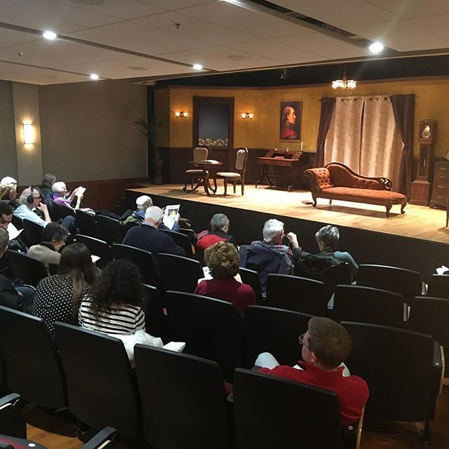 WStageGuild's tweet photo. These lucky folks are about to experience the third preview of RESOLVING HEDDA. Do you have tickets yet?
#notyourmothershedda #wstageguild #resolvinghedda https://t.co/0foLtS4lSD https://t.co/091RodotCa