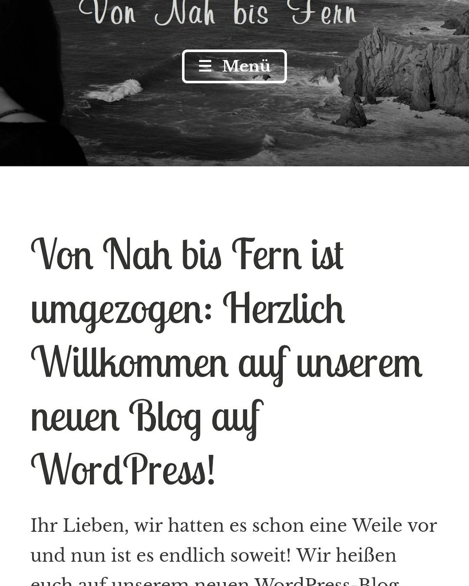 vonnahbisfern's tweet photo. Unser Blog ist umgezogen! 😊 Ihr trefft uns jetzt auf https://t.co/hJKCCqnwx0 an. Wir freuen uns auf euren Besuch! 😊😊😊
#blogumzug #wordpress #umzug #vonnahbisfernziehtum #blog #neuerblog https://t.co/zxy6Z7vcsX