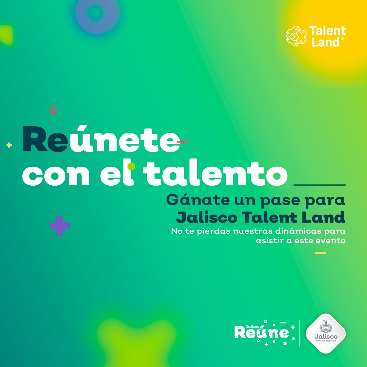 GobiernoJalisco's tweet photo. Una vez más, Jalisco será sede del evento que recibirá a miles de talentos en un solo lugar. 😎

Si quieres asistir a @talent_net, mantente atento a nuestras redes sociales, estaremos regalando becas a través de dinámicas. 

👉🏻 https://t.co/Syd9qd96en
👉🏻 https://t.co/xm8EofT0fW https://t.co/ZGRJYqWZFn