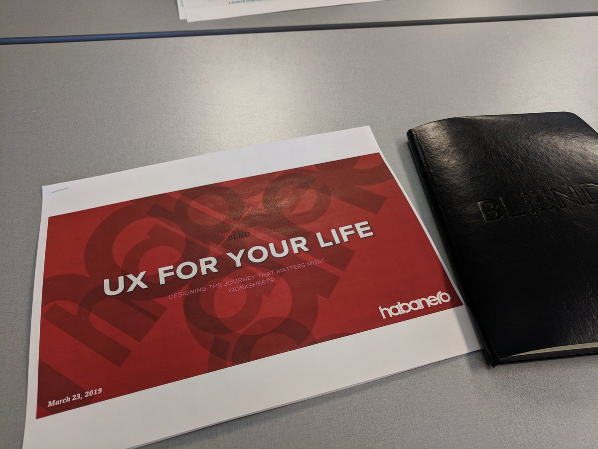 FilipJad's tweet photo. Ready to UX my life at this #BLND2019 workshop 💪 https://t.co/KUj7jDjHPu