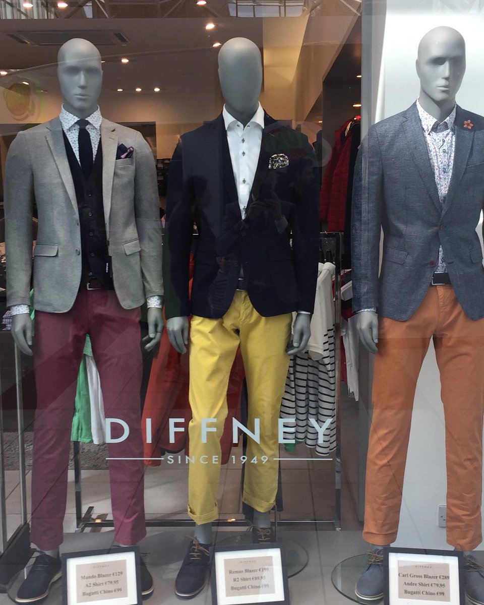 DiffneyFM's tweet photo. Our summer collection of smart casual will have heads turning on the streets of Dublin!
#summertrends #dublinfashion #welldressed #diffneysince1949 #diffneydistinction https://t.co/vrKL1bufS4