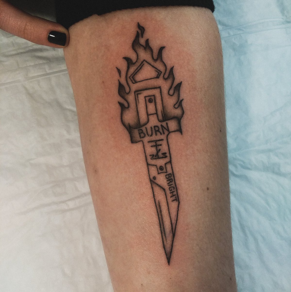 #killjoysmakesomenoise #mcrisnotabanditsanidea 
well, i think i love mcr&amp; <a href="/FrankIero/">frnkiero: Party (goth) Dad</a> as much as possible 'cause it's my first tattoo