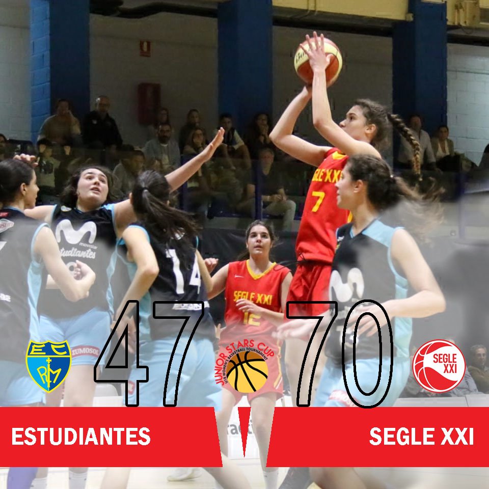 BTorrelodones's tweet photo. Segle XXI es el primer equipo finalista del torneo Junior Stars Cup, al ganar a Estudiantes, que luchará por la tercera plaza.
#JuniorStarsCup #TorneoJSC https://t.co/5yBE1DXydd