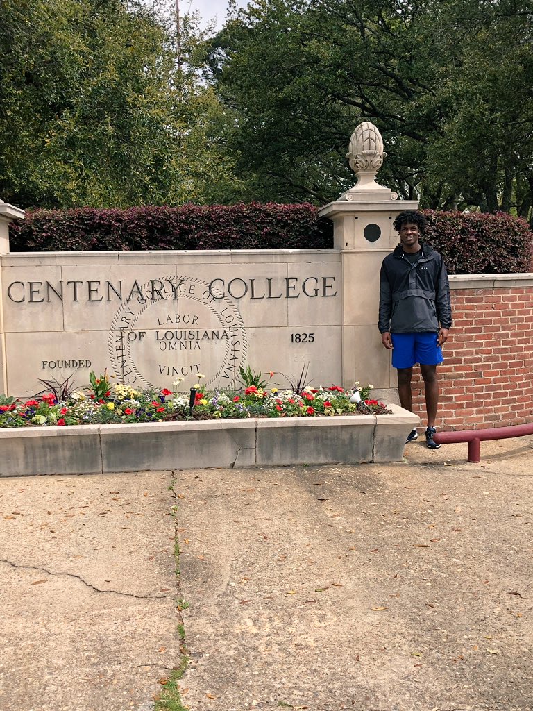 darrym23's tweet photo. Great official visit at Centenary college of Louisiana⚜️ https://t.co/Jw7FkFFaHU